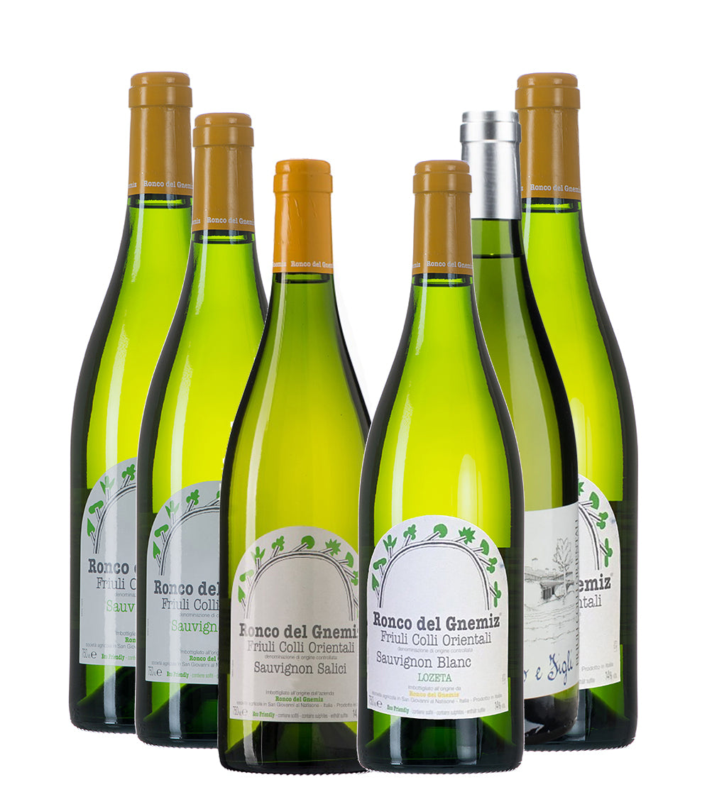 Ronco del Gnemiz Sauvignon Blanc 6-Bottle Mixed Case