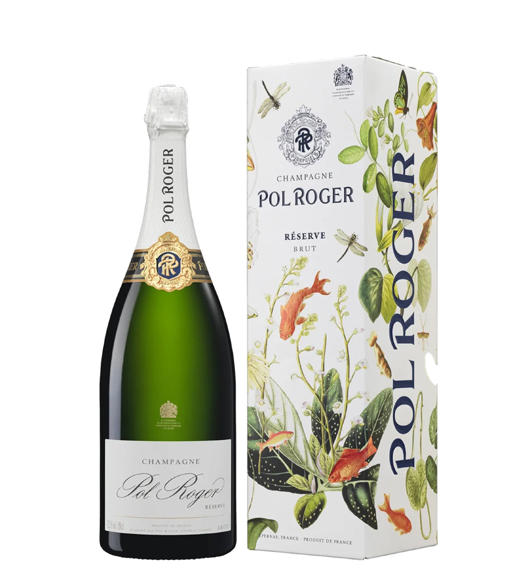Champagne Pol Roger Brut Réserve Non-Vintage Pentland Gift Box