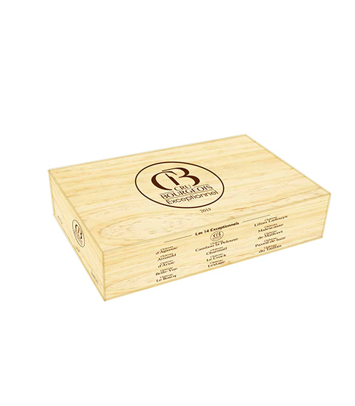Bordeaux Cru Bourgeois "Les 14 Exceptionnels" 2023 Wooden Case (case of 14 bottles)