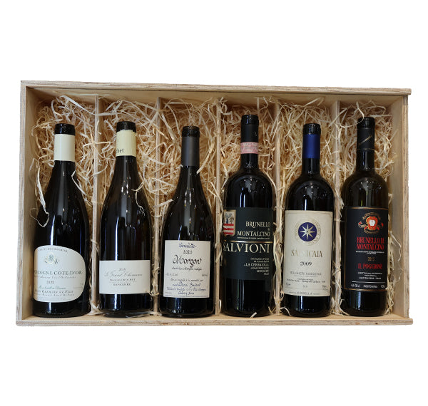 Great Domaines 6 - Bottle Wooden Box