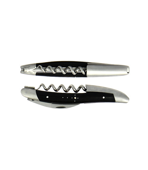 Laguiole corkscrew Ebony handle with matt finish