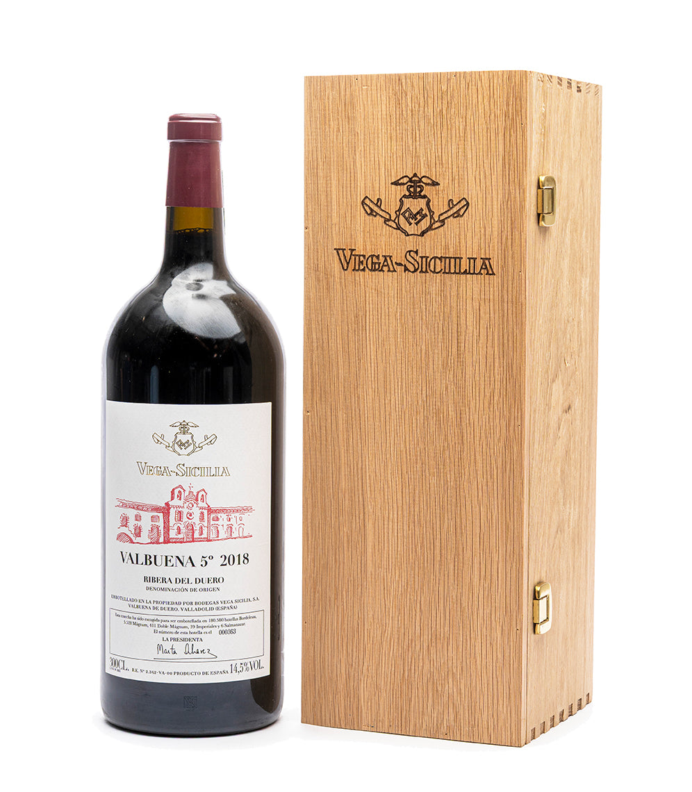 Bodegas Vega Sicilia Valbuena 5˚ 2018 - 3L