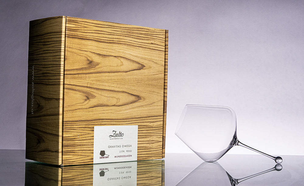 Zalto Gravitas Omega Burgundy Twin Pack