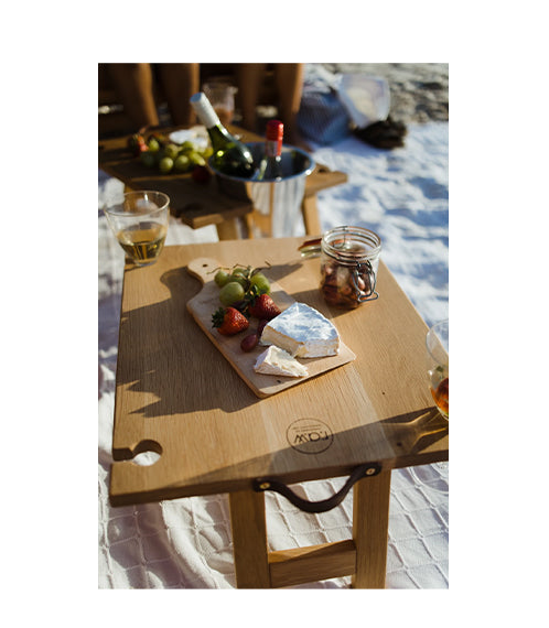 RAW Portable Picnic Table-Oak